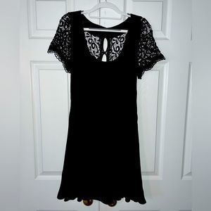 Jessica McClintock vintage black formal dress 14